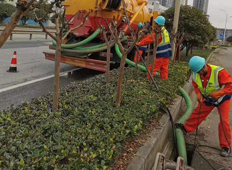 衢江市政管道清淤